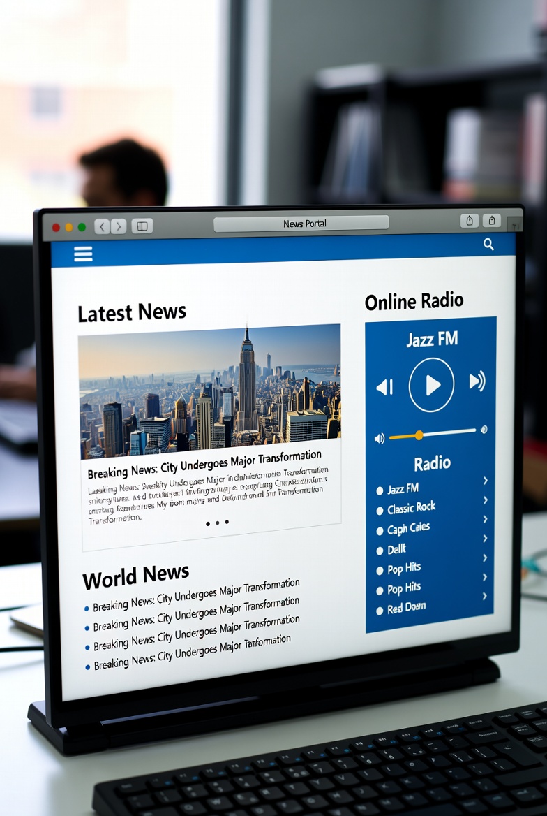 Radio Online + Portal de Noticias